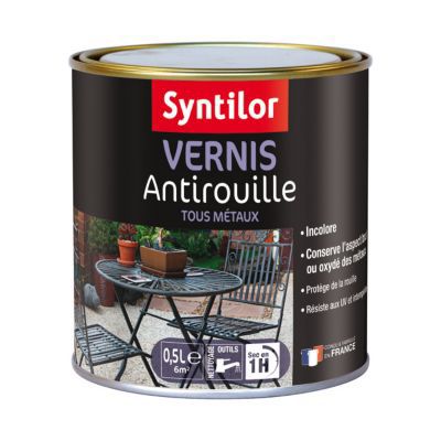 Vernis extérieur anti-rouille Syntilor Satin 0,5L