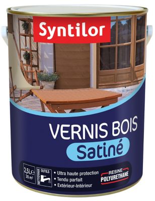 Vernis extérieur BSC Ton chêne clair Satiné Syntilor - 2.5 L