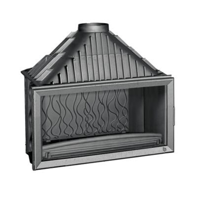 Foyer Invicta 1100 GV vue panoramique 18 kW