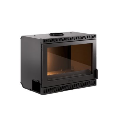 Insert à bois en fonte Invicta 700 Siricco Turbo P967003 8kW anthracite