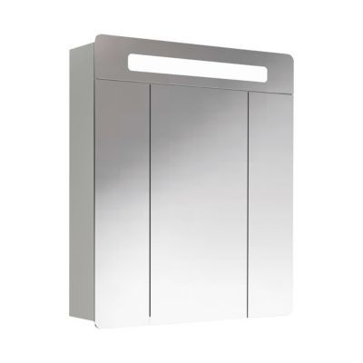 Armoire Lumineuse Blanche Decotec Belt 60 Cm Castorama