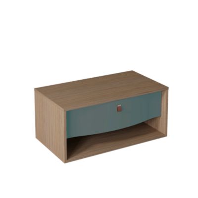 Meuble sous vasque suspendu 1 tiroir l.120 x H.40 x P.50 cm  Decotec Havana