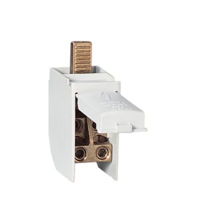 Répartiteur modulaire associable unipolaire 16 connexions maximum par barreau 2 modules 0