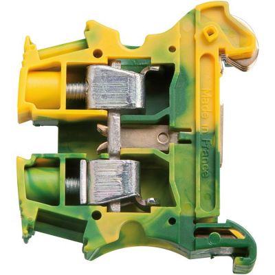 Legrand bloc à vis Viking 3 jaune
