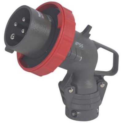 Fiche mobile coudée Hypra IP6667 55 à 3P+T plastique LEGRAND