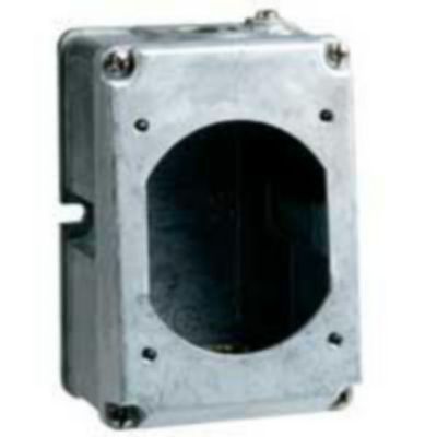 Boîtier réversible simple Hypra pour prise 3P+T et 3P+N+T IP44 métal LEGRAND
