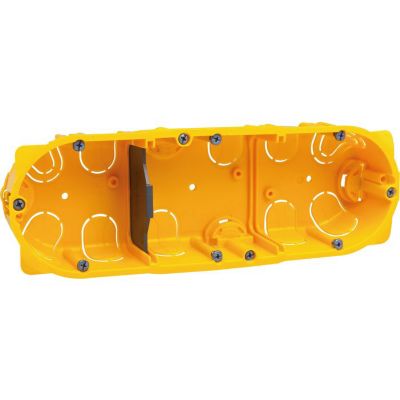 Legrand Boîte d’encastrement Batibox 3 postes