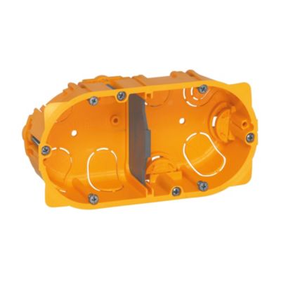 LEGRAND Boîte pour cloison sèche 2 postes P 40 mm Ø67 mm - vue 4