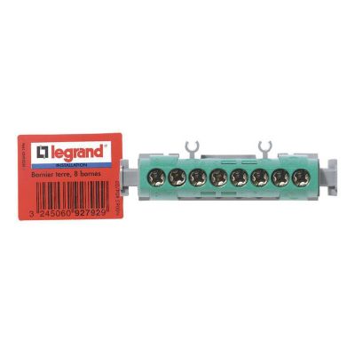 Bornier de 8 bornes pour câble 1 5mm² à 16mm² Legrand