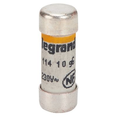 Cartouche fusible cylindrique avec voyant LEGRAND Lot de 3 - vue 2