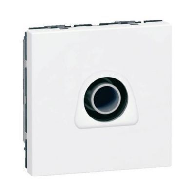 Mécanisme prise TV mâle ø9,5 mm 2 modules Legrand Mosaïc