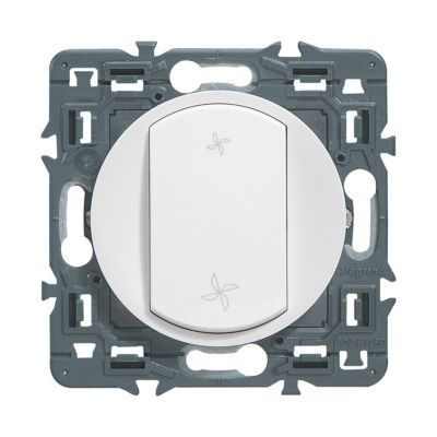 Commande VMC Legrand Céliane blanc 2 positions