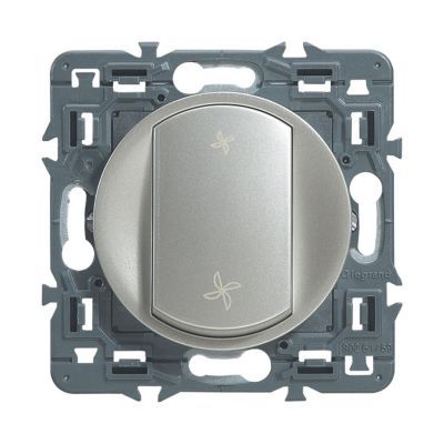 Commande VMC 2 positions Legrand Céliane titane