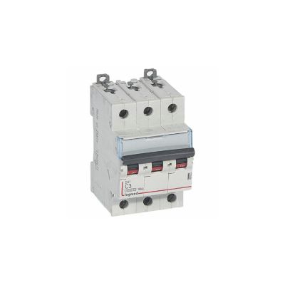 407823 Disjoncteur Triphasé 3p Courbe C 610ka à Vis Legrand Dx3