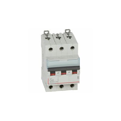407833 Disjoncteur Triphasé 3p Courbe C 610ka à Vis Legrand Dx3