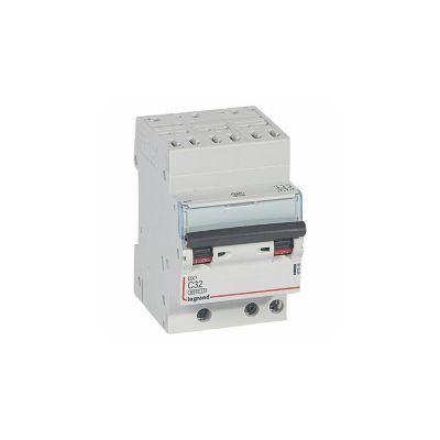 407848 Disjoncteur Tripolaire 3p Courbe C 610ka Automatique Et Vis Legrand Dx3