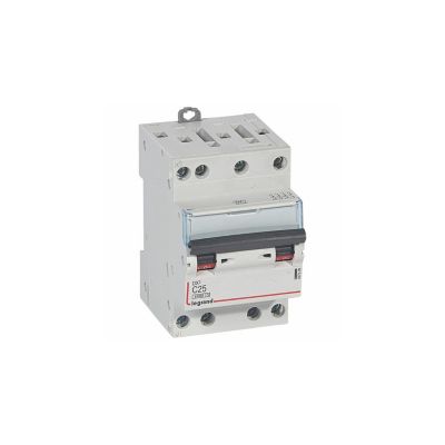 407909 Disjoncteur Tétrapolaire 4p Courbe C 610ka à Vis Legrand Dx3