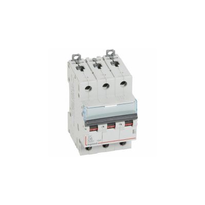 408057 Disjoncteur Tripolaire 3p Courbe D 610ka à Vis Legrand Dx3