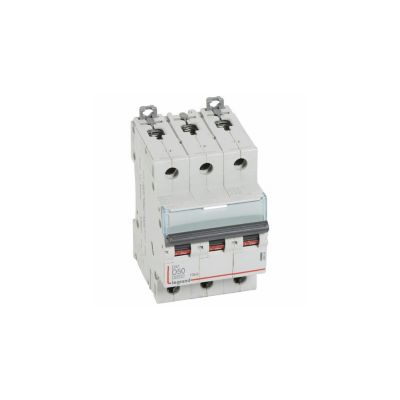 408064 Disjoncteur Tripolaire 3p Courbe D 610ka à Vis Legrand Dx3