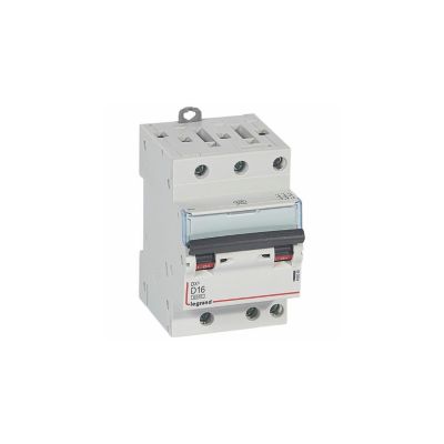 408068 Disjoncteur Tripolaire 3p Courbe D 610ka à Vis Legrand Dx3
