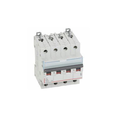 408115 Disjoncteur Tétrapolaire 4p Courbe D 610ka à Vis Legrand Dx3