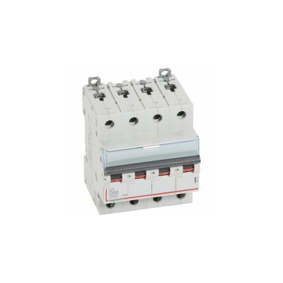 408122 Disjoncteur Tétrapolaire 4p Courbe D 610ka à Vis Legrand Dx3