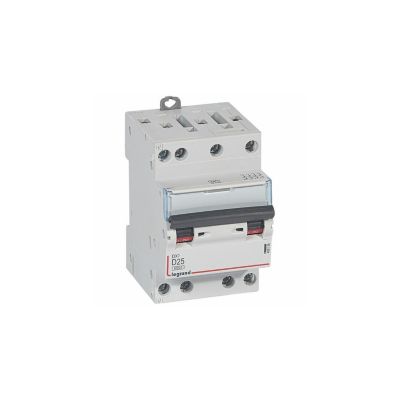 408128 Disjoncteur Tétrapolaire 4p Courbe D 610ka à Vis Legrand Dx3
