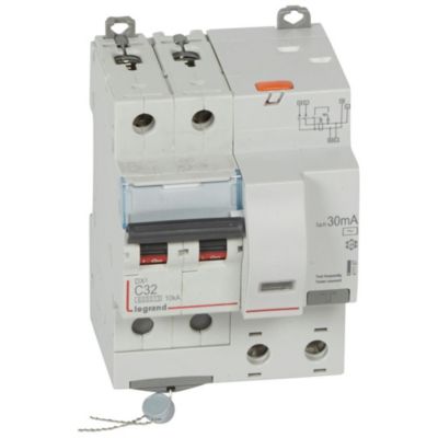 DX3 Disjoncteur différentiel 2P C32 6kA type AC 30mA TGA LEG411167