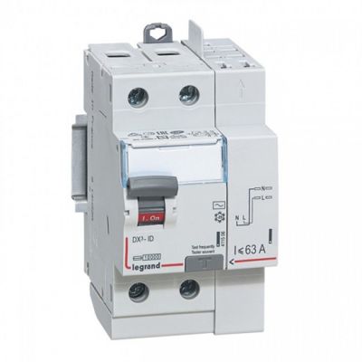 411653 Legrand Interrupteur différentiel tétrapolaire type AC 30mA 5 modules - vue 4