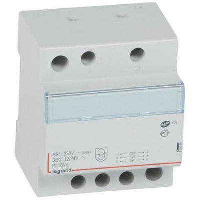 Legrand transformateur de sécurité vers 1224V