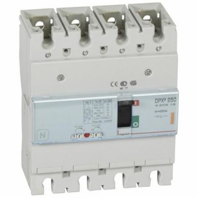 Legrand 420219 Disjoncteur Magnétothermique DPX³250 Pouvoir de Coupure 25kA ~ 4P