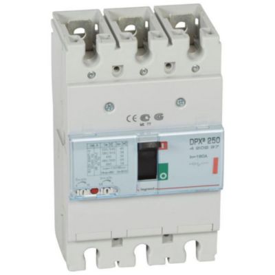 Disjoncteur magnétothermique DPX3 250 pouvoir de coupure 36kA 3P LEGRAND