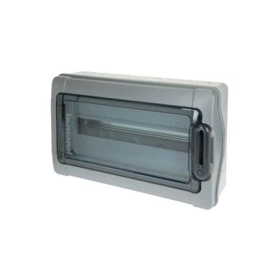 601985 Legrand Coffret Plexo3 étanche Ip65 1 Rangée 18 Modules Embouts à Perforation Directe Non Montés