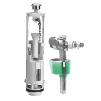 Chasse d'eau + flotteur latéral ultrasilencieux Siamp + étrier