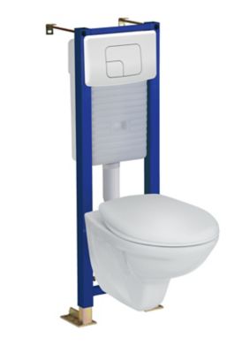 Pack WC suspendu Siamp Solia standard