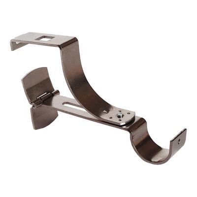 1 support simple/ouvert sans perçage pour barre GEKO nickel Ø20 mm x L.9 cm