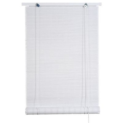 Store enrouleur tamisant bois tissé BALLAUFF blanc 100 x 200 cm