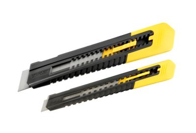 Cutter 9 et 18 mm Stanley - 2 pièces