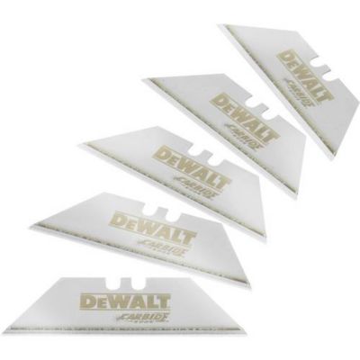 99Deco Lames trapézoïdales universelles revêtues carbure de tungstène - lot de 5