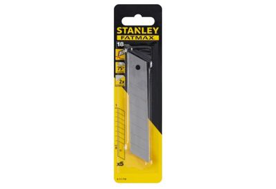 Lame de cutter 18 mm en acier inoxydable - Pack distributeur 5 lames - 0-11-718