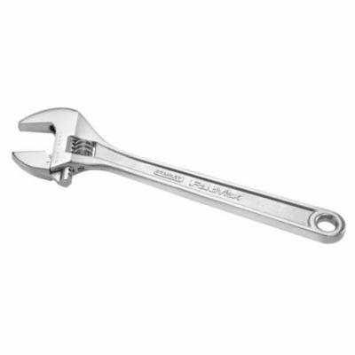3M France 291 Clé à molette 375 mm FATMAX, forgée en chrome vanadium, finition nickel-chrome, ouverture 34 mm