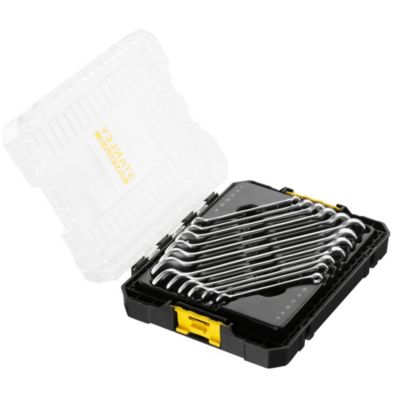 STANLEY FATMAX Jeu De 12 Clés Mixtes 6 - 17 mm Stakbox M - FMMT98104-0 - Livré En Coffret