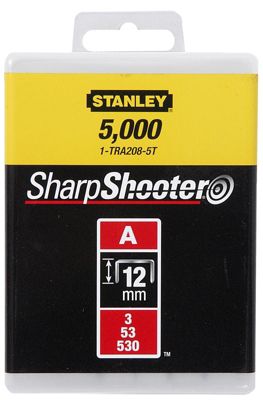 Boite de 1000 Agrafes type A STANLEY 1 TRA204T 6 mm - vue 3