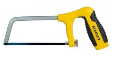 Scie à métaux mini Stanley avec poignée revolver