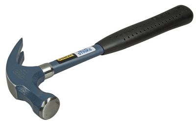 Marteau arrache-clou Bluestrike 1-51-488 - tête forgée trempée, manche tubulaire acier