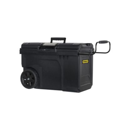 Coffre de chantier vide polypropylène cadenassable Stanley 38 cm