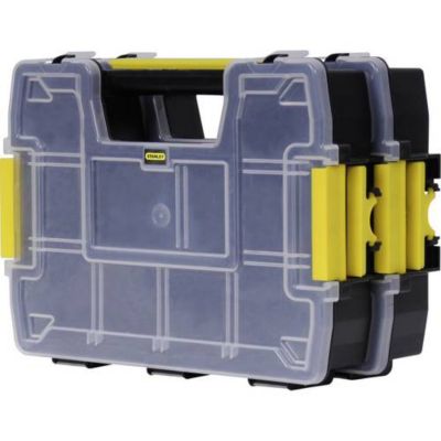 STANLEY Black and Decker Coffret de rangement SortMaster Mini double organisateur empilable 29,5 x 13,4 x 21,5 cm