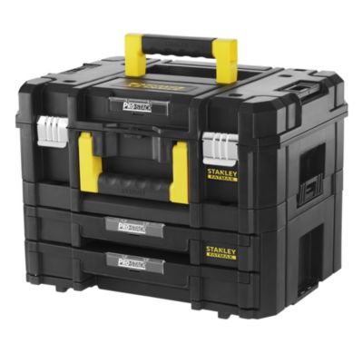 Stanley Kit malette + malette 2 tiroirs PRO-STACK FatMax Argent - vue 3