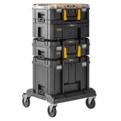 Tour PRO-STACK à roulettes - Organiseur - Mallette Grand Tiroir et Grand Volume 23 L STANLEY Fatmax FMST1-80107