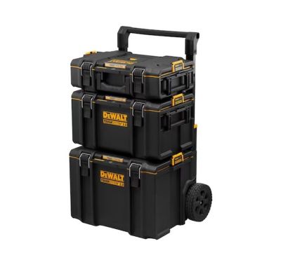 Kit de stockage TOUGHSYSTEM 2.0 - DEWALT - DS165, DS300 et DS450 - Verrouillage renforcÃ© - ÃtanchÃ©itÃ© IP65